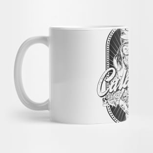 Pin up white Mug